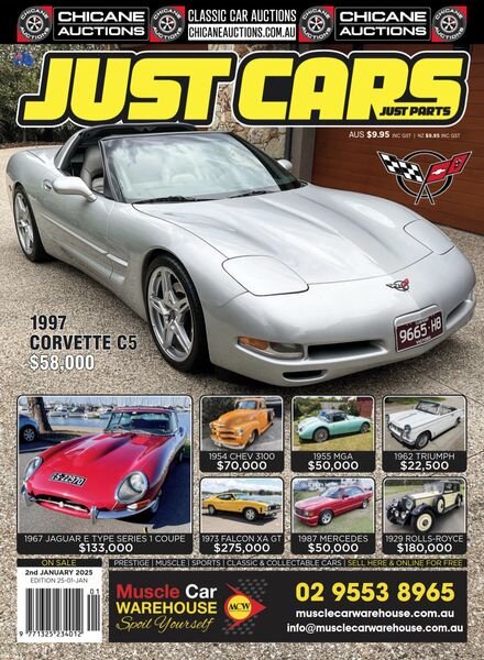 Just Cars – January 2025 Cover