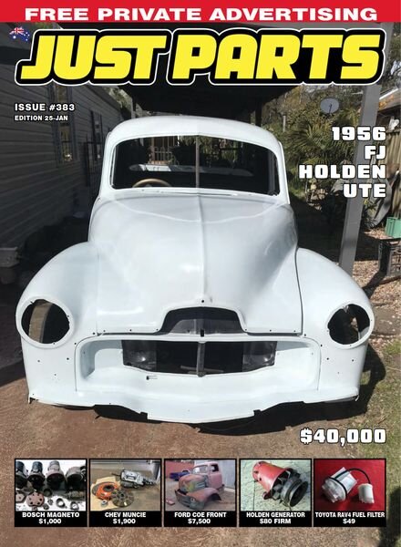 Just Parts – January 2025 Cover