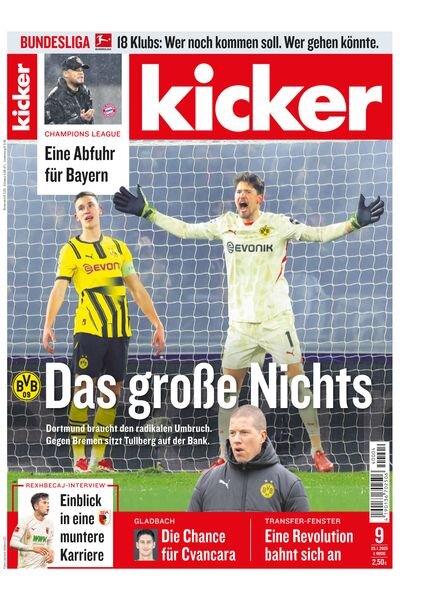 Kicker – 23 Januar 2025 Cover