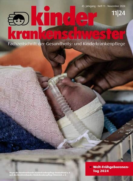 Kinderkrankenschwester – November 2024 Cover