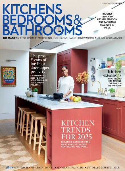 Kitchens Bedrooms & Bathrooms – March 2025 Cover