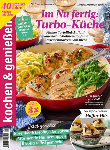 Kochen & Geniessen – Dezember 2024 Cover