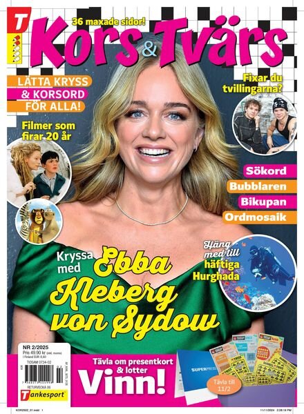 Kors & Tvars – Januari 2025 Cover