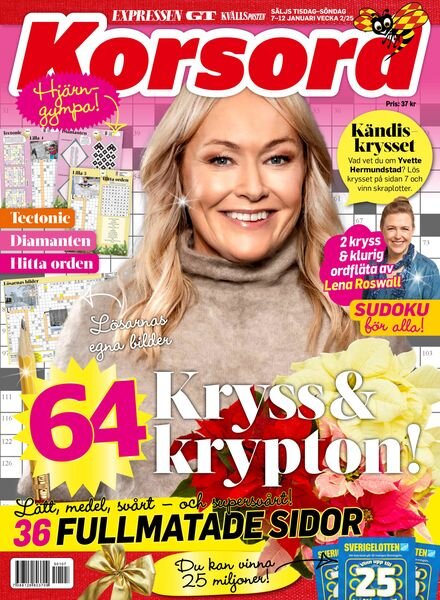 Korsord – 7 Januari 2025 Cover