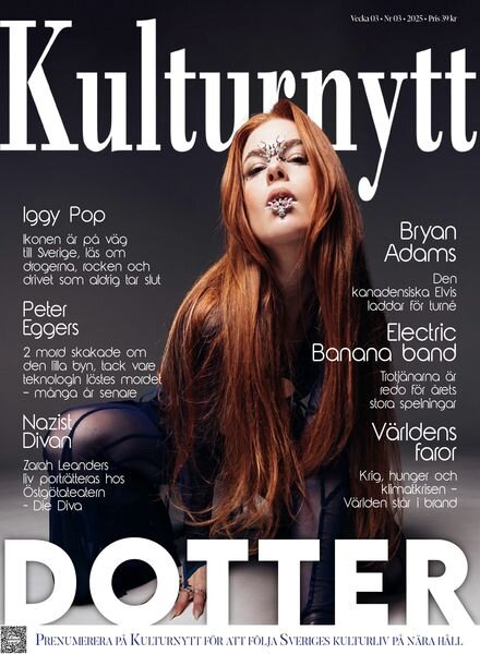 Kulturnytt – 17 Januari 2025 Cover