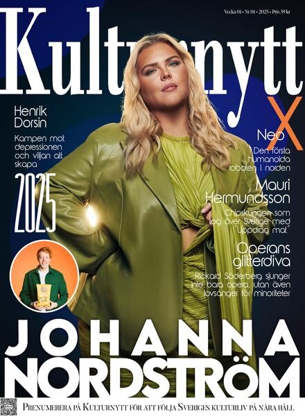 Kulturnytt – 3 Januari 2025 Cover