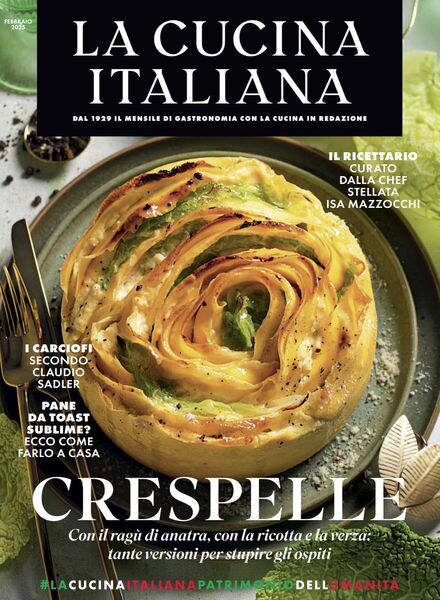 La Cucina Italiana – Febbraio 2025 Cover