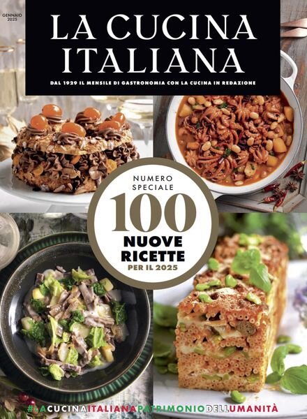 La Cucina Italiana – Gennaio 2025 Cover