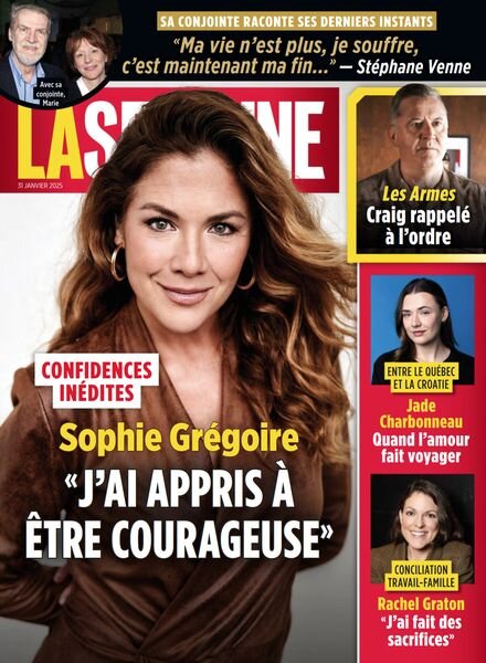 La Semaine – 31 Janvier 2025 Cover