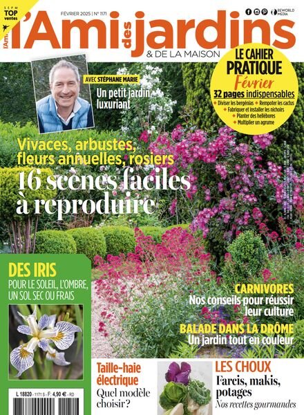 L’Ami des Jardins – Fevrier 2025 Cover