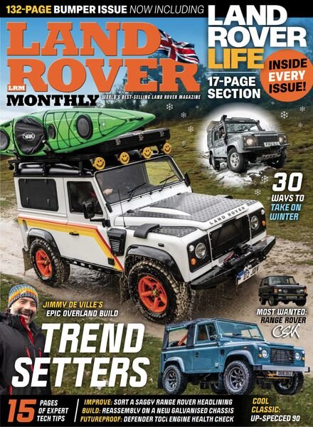 Land Rover Monthly – February 2025 Cover