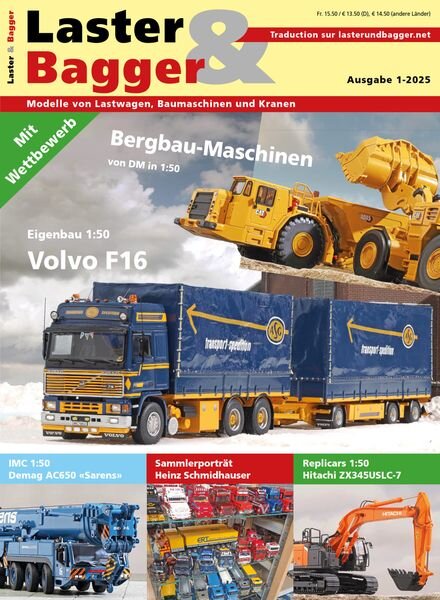 Laster Bagger – N 1 2025 Cover