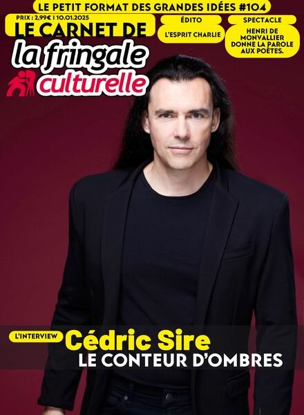 Le Carnet de La Fringale Culturelle – 10 Janvier 2025 Cover