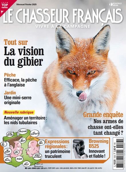 Le Chasseur Francais – Fevrier 2025 Cover
