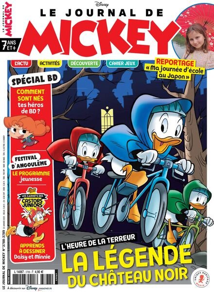 Le Journal de Mickey – 22 Janvier 2025 Cover