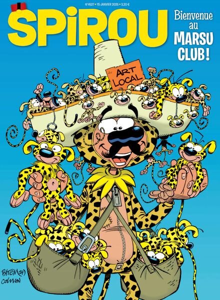 Le Journal de Spirou – 15 Janvier 2025 Cover