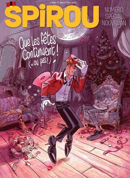 Le Journal de Spirou – 1er Janvier 2025 Cover