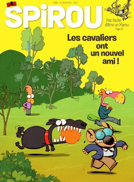 Le Journal de Spirou – 22 Janvier 2025 Cover