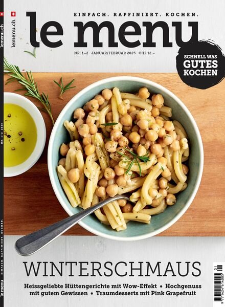 le menu – Januar-Februar 2025 Cover