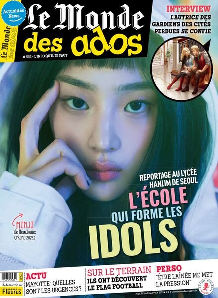 Le Monde des Ados – 8 Janvier 2025 Cover