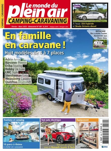 Le Monde du Plein-Air – Fevrier-Mars 2025 Cover