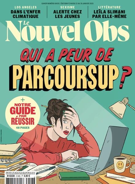 Le Nouvel Obs – 23 Janvier 2025 Cover
