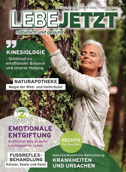 Lebe Jetzt Naturlich und Gesund – Dezember 2024 Cover
