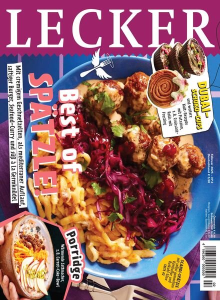 Lecker – Januar 2025 Cover