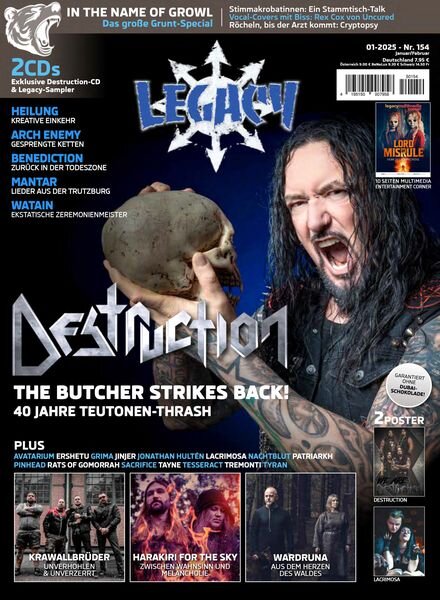 Legacy – Januar-Februar 2025 Cover