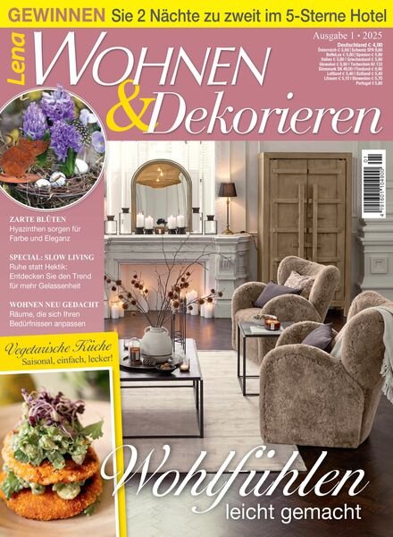 Lena Wohnen & Dekorieren – Januar 2025 Cover