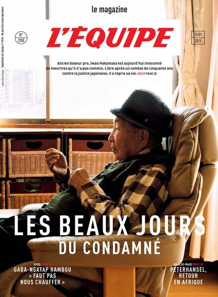 L’Equipe Magazine – 25 Janvier 2025 Cover