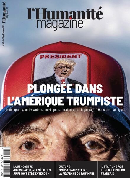 L’Humanite Magazine – 16 Janvier 2025 Cover