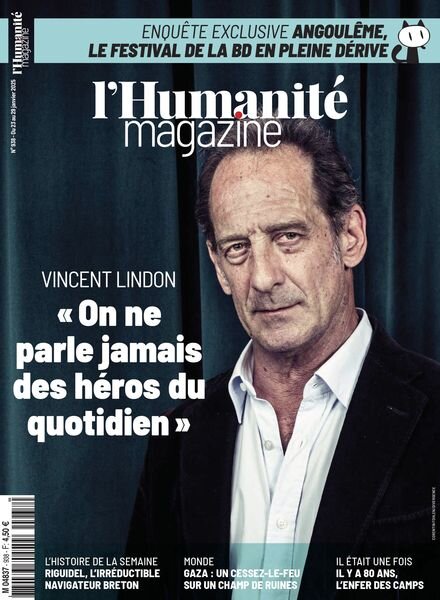 L’Humanite Magazine – 23 Janvier 2025 Cover