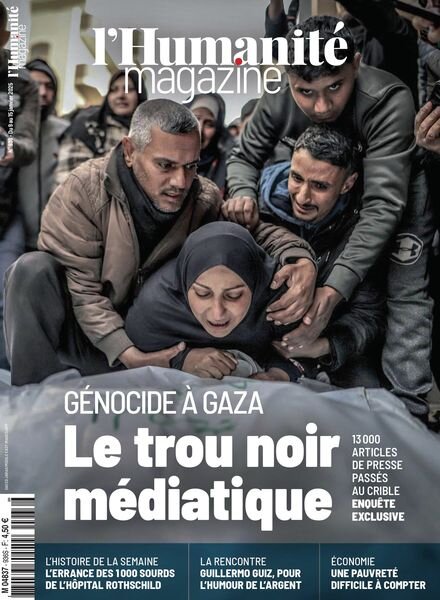 L’Humanite Magazine – 9 Janvier 2025 Cover