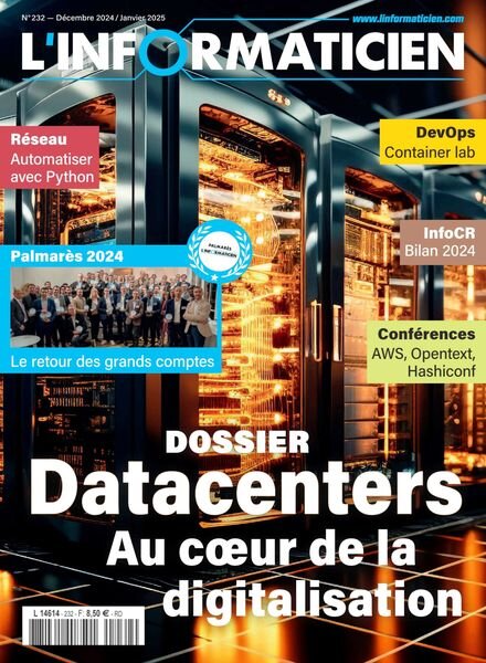 L’Informaticien – Decembre 2024 – Janvier 2025 Cover