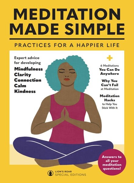 Lion’s Roar Special Edition – Meditation Made Simple 2023 Cover