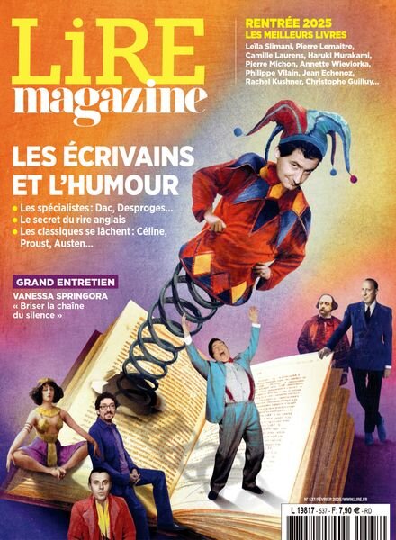 Lire – Fevrier 2025 Cover