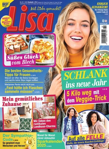 Lisa – 1 Januar 2025 Cover