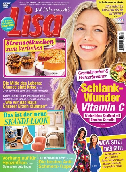 Lisa – 14 Januar 2025 Cover
