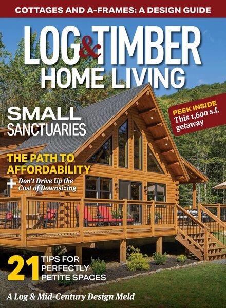Log & Timber Home Living – January-February 2025 Cover