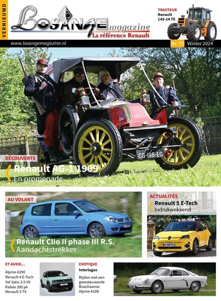 Losange Magazine Dutch Edition – December 2024 Cover