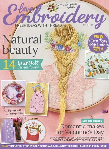 Love Embroidery – Issue 62 2025 Cover