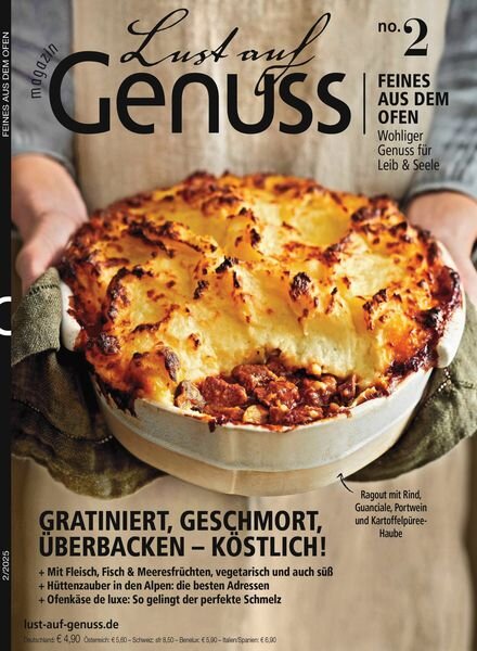 Lust auf Genuss – Februar 2025 Cover