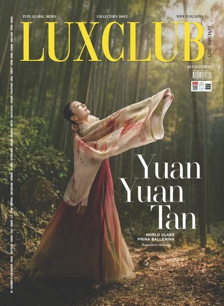 LUXCLUB Magazine – January 2025 Cover