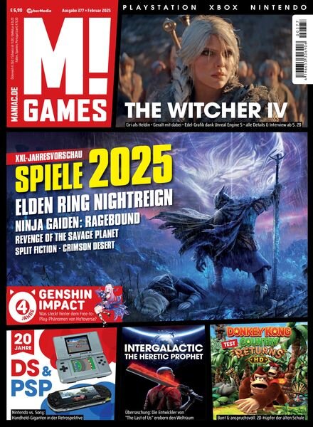 M! Games – Februar 2025 Cover