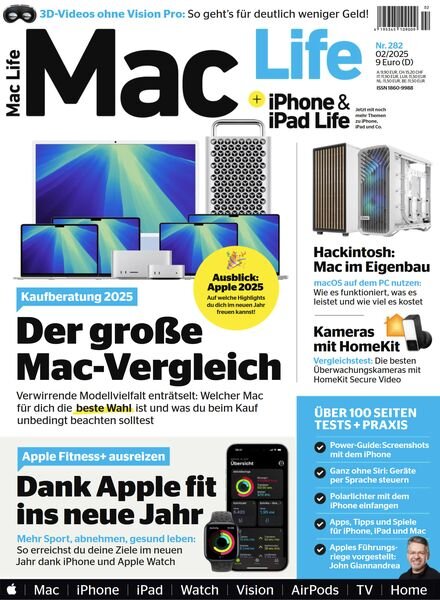 Mac Life Germany – Februar 2025 Cover