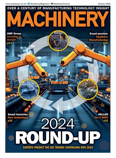 Machinery – January 2025 Cover