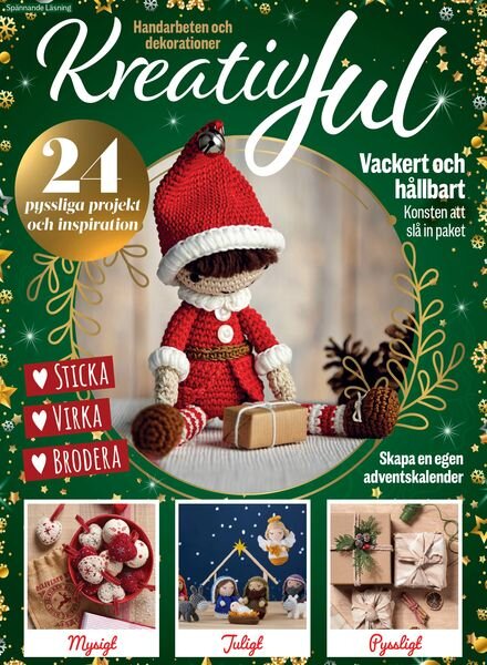 Magisk Jul Sverige – Januari 2025 Cover