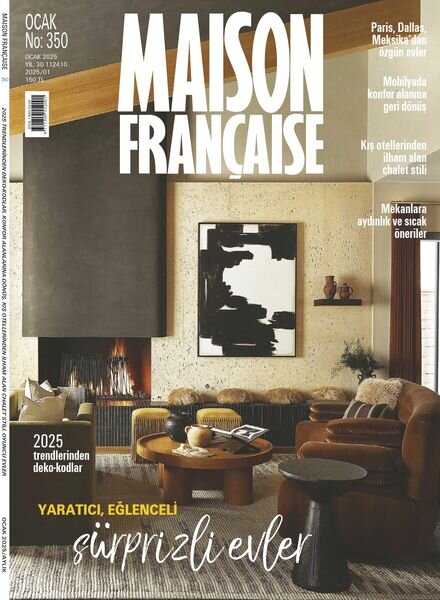 Maison Francaise Turkiye – 31 Aralik 2024 Cover