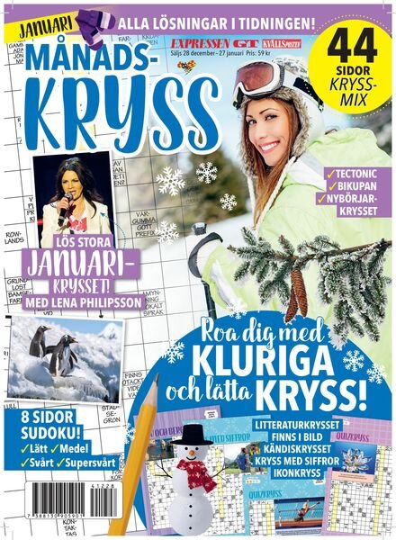 Manads-Kryss – December 2024 Cover